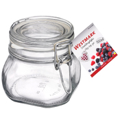 pot de stockage en verre Wireglass