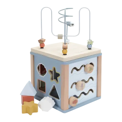Holzspielzeug Activity Cube