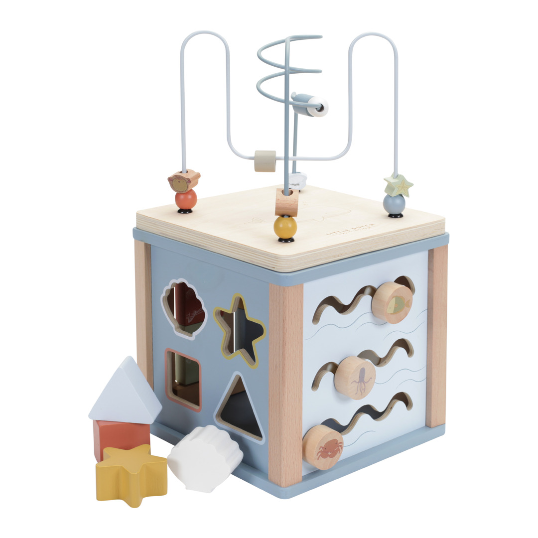 Holzspielzeug Activity Cube