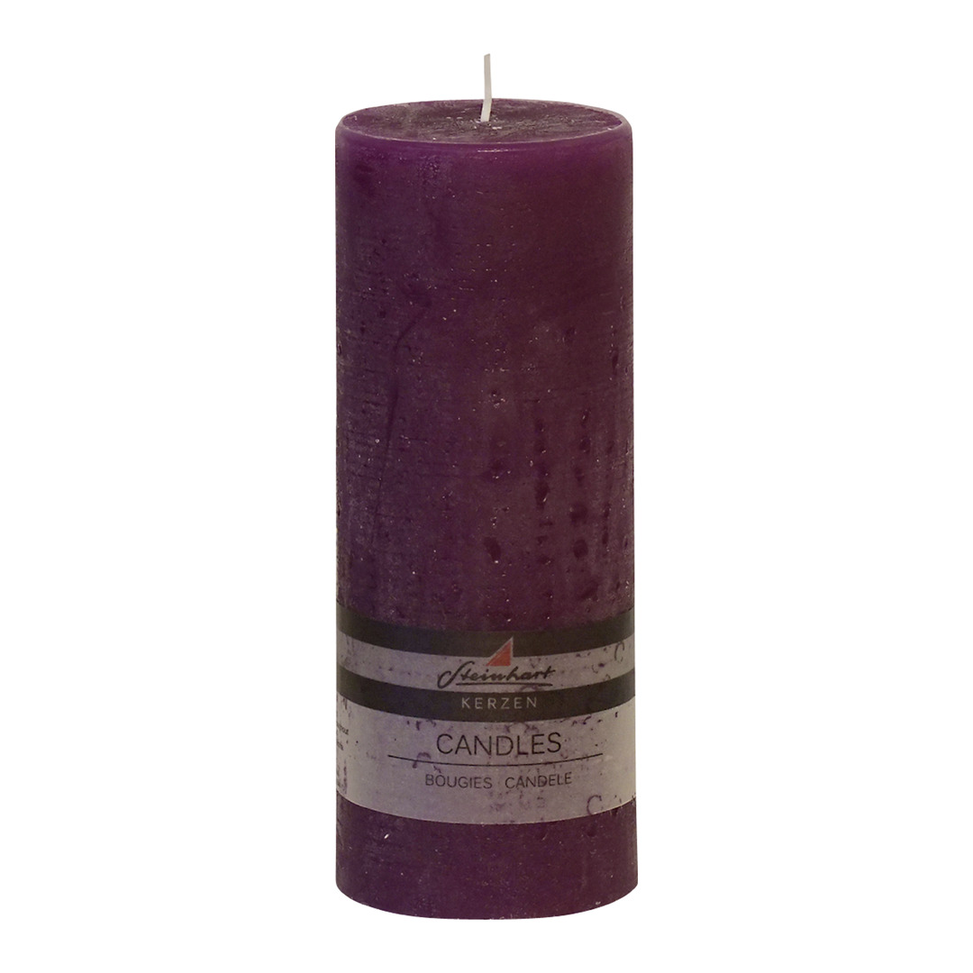 candela cilindrica Rustic