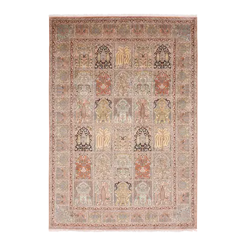 tappeti orientali classici Kashmir Seide Indien