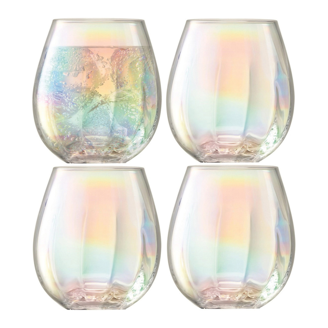 set di bicchieri Pearl