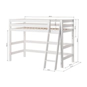 Letto medio-alto sottomaterasso HS-Luxury