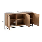 sideboard Eiche Dekor