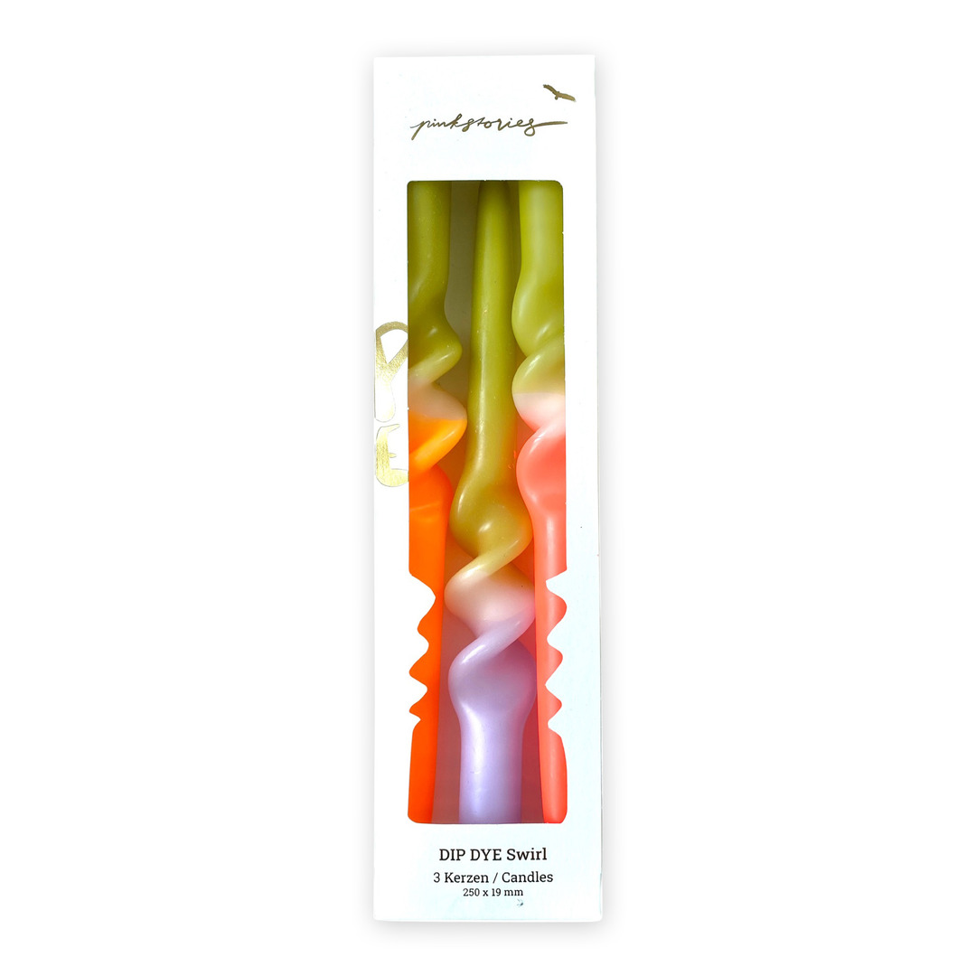 Stabkerze Swirl