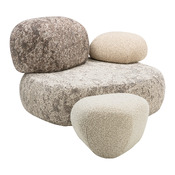sgabello Pebble Rubble