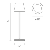 Outdoor lampe de table NUINDIE