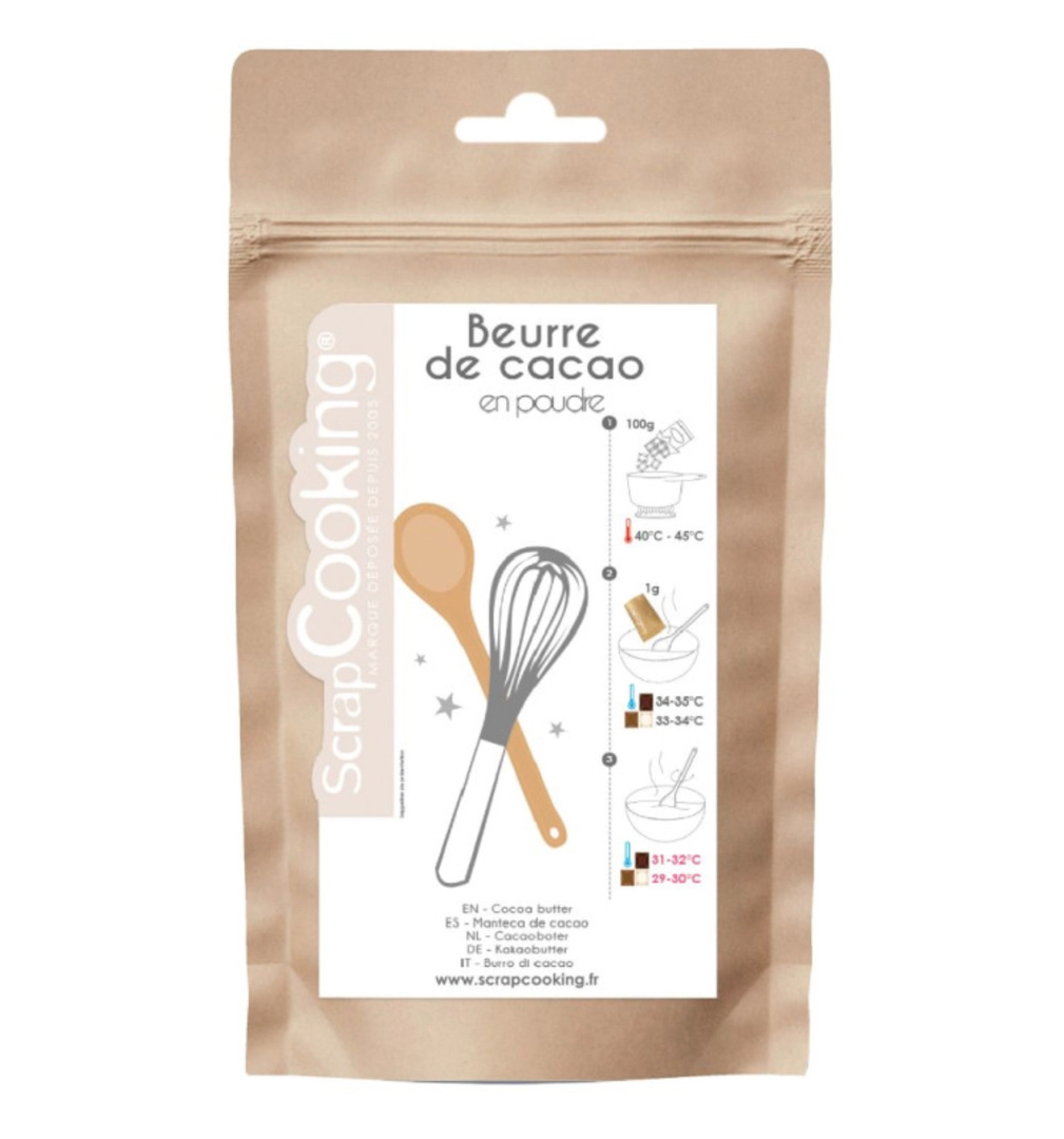 poudre de beurre de cacao Party