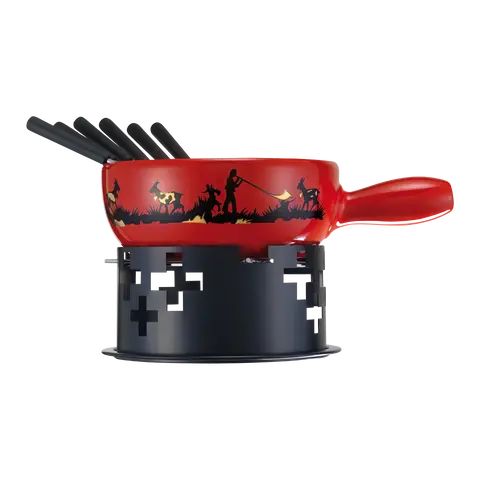 set à fondue ALPHORNBLÄSER