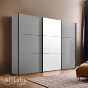 armoire à portes coulissantes Primo-Glas
