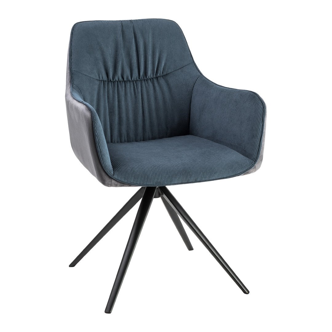 sedia con braccioli Lucas-Cord