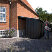 Gartenhaus Wandmodell