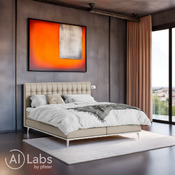 lit boxspring Massello