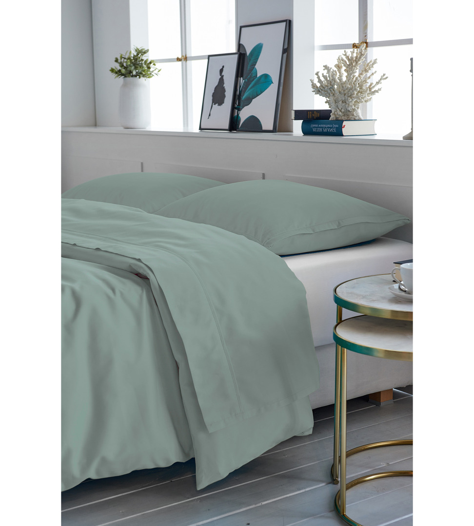 drap plat Uni Satin