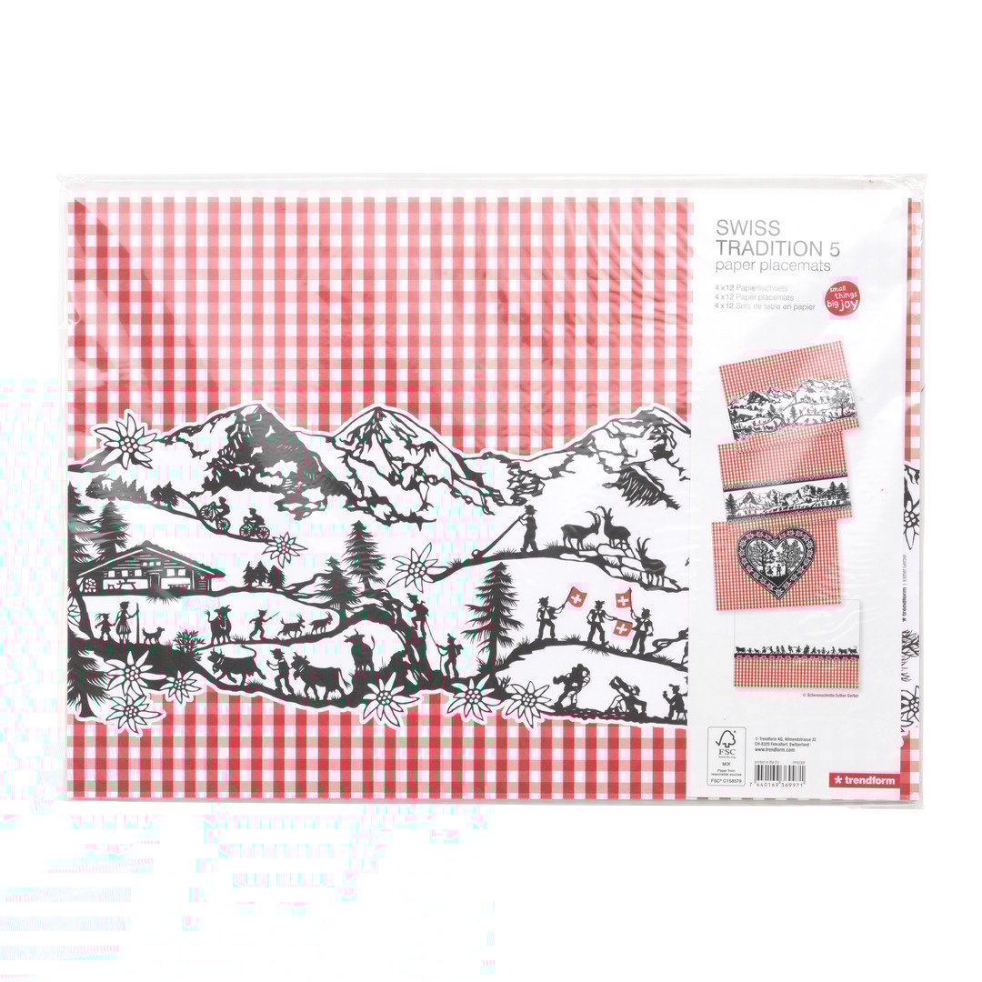 Papiertischset Paper