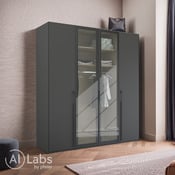 Drehtürenschrank Skat