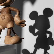 figura in legno Mickey-Mouse