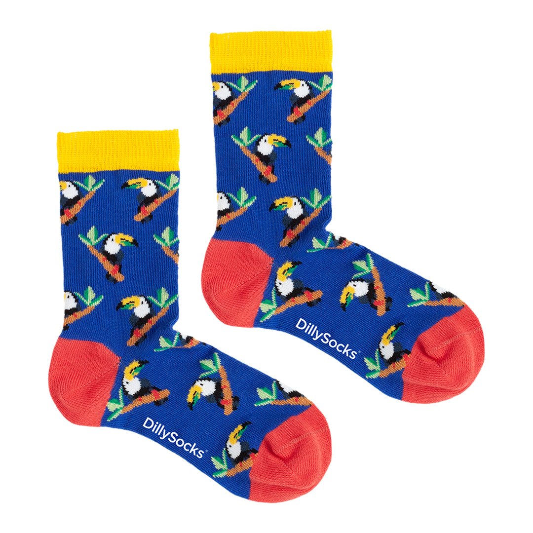 chaussettes pour enfants Tropical Toucan