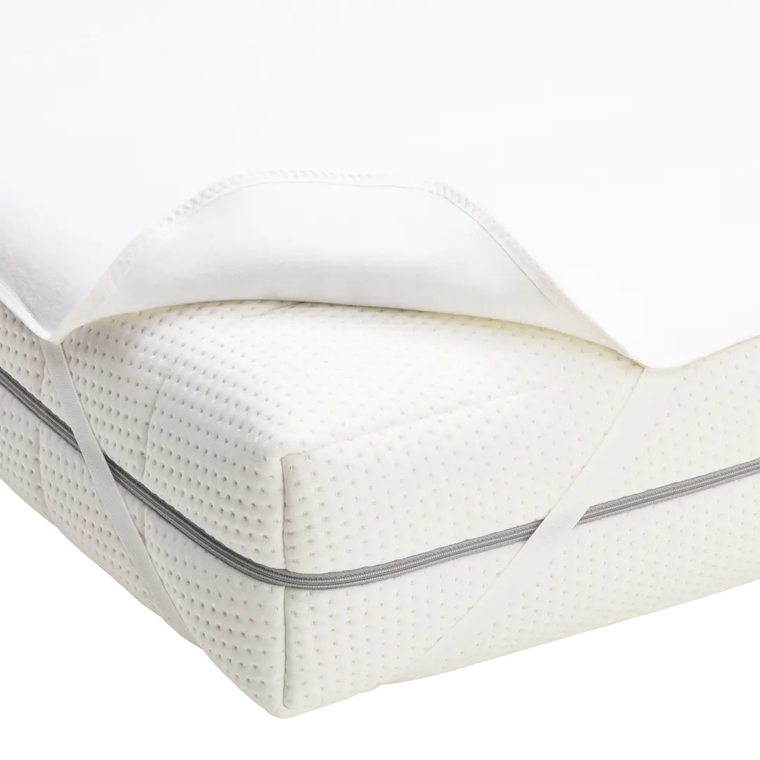 Protège-matelas molletonné Basic weiss