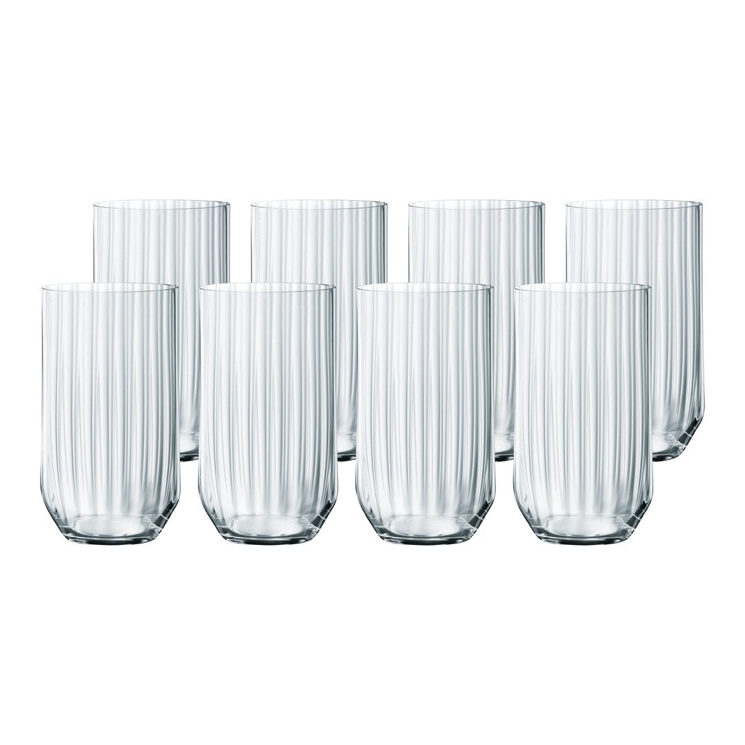 set de verres Linear