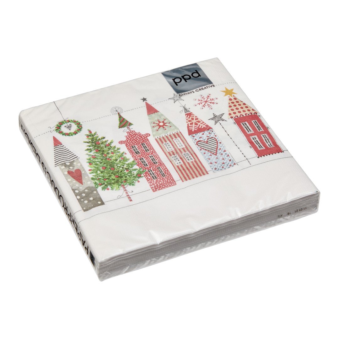 tovagliolo di carta Paper Houses