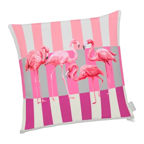Zierkissen Outdoor-Flamingo