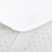 Protège-matelas molletonné Basic weiss