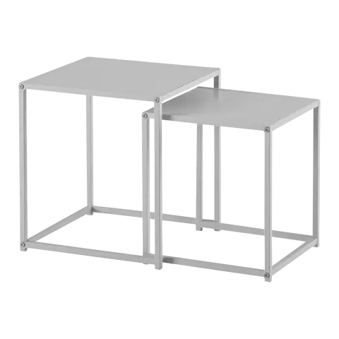 Set di tavolini 2 pezzi Weiss