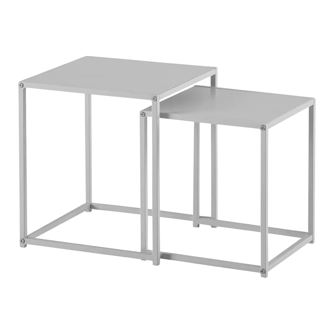 Table gigogne 2 pieces Weiss