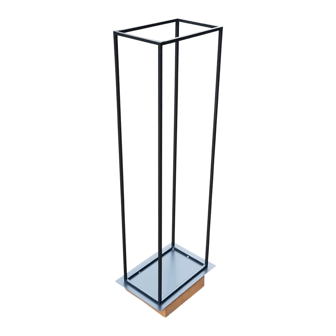 étagère à bois pour cheminée Platte