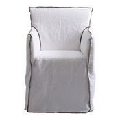 chaise à accoudoirs GHOST