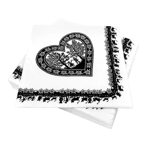 tovagliolo di carta Swiss Heart