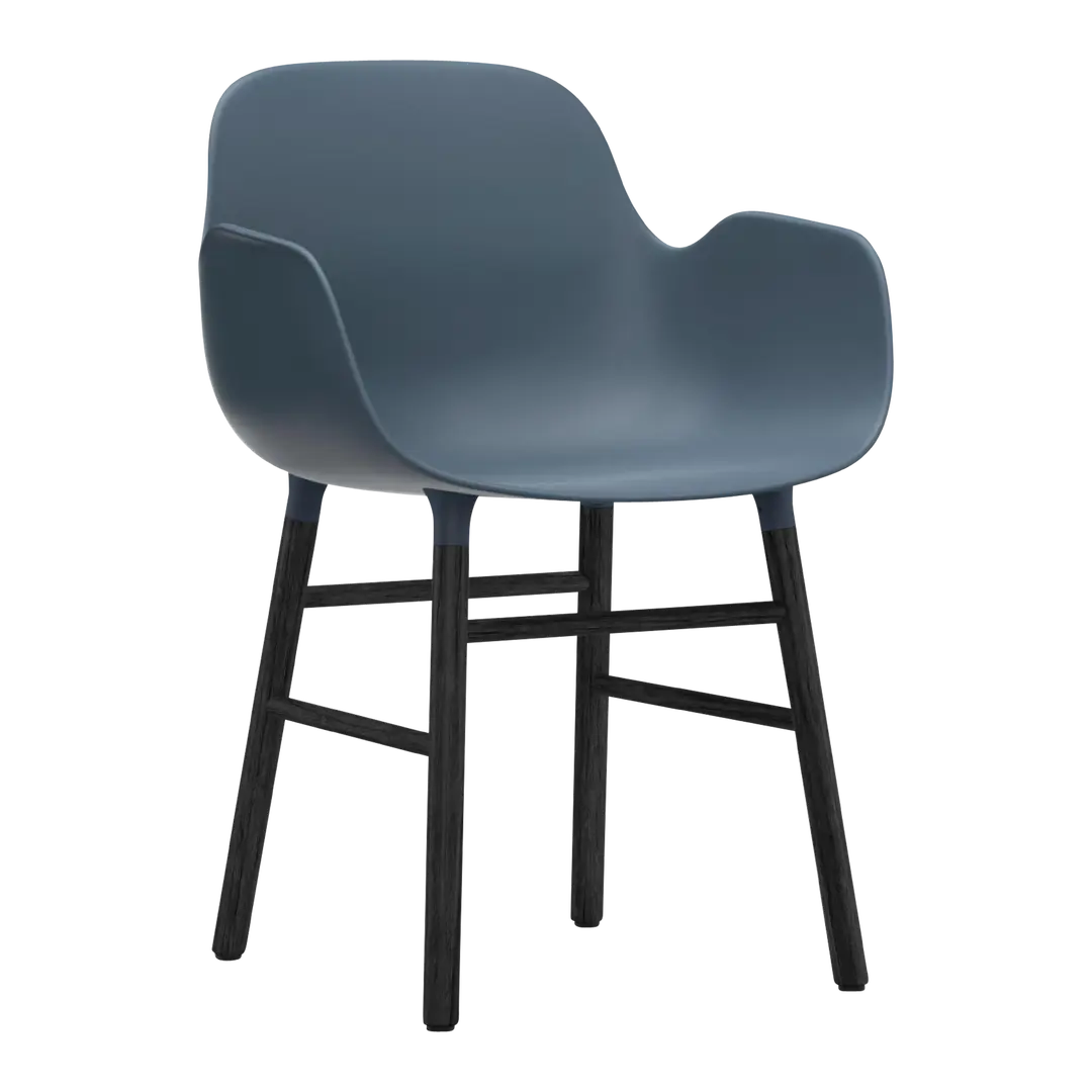 sedia con braccioli Form