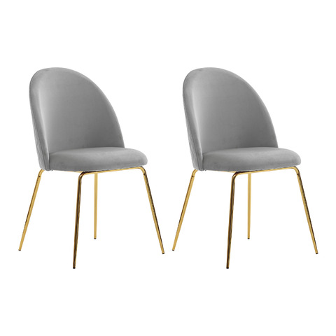 sedia per sala da pranzo Samt