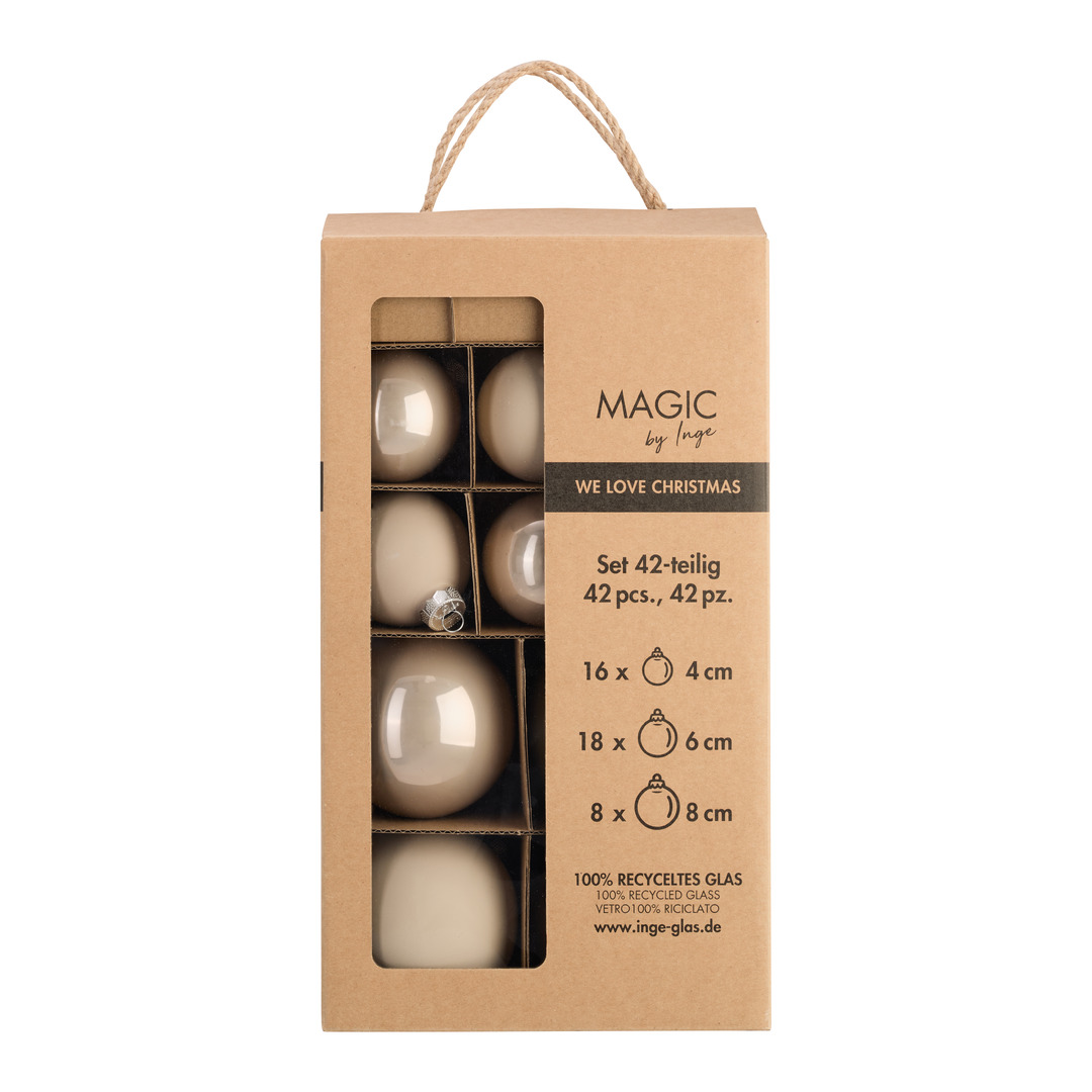 lot de boules de Noël Magic