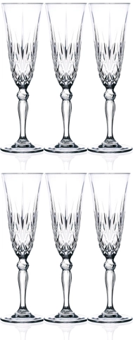 set di 2 bicchieri da spumante Melodia