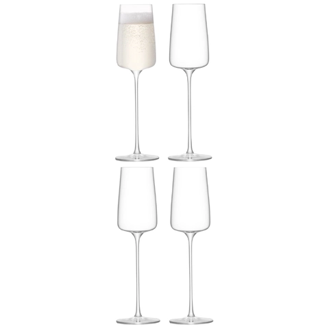 set de verres à champagne Metropolitan