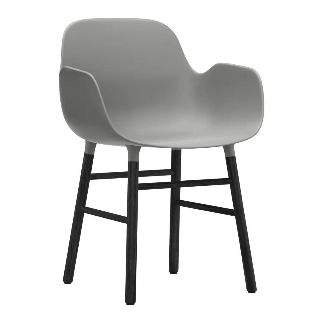 sedia con braccioli Form