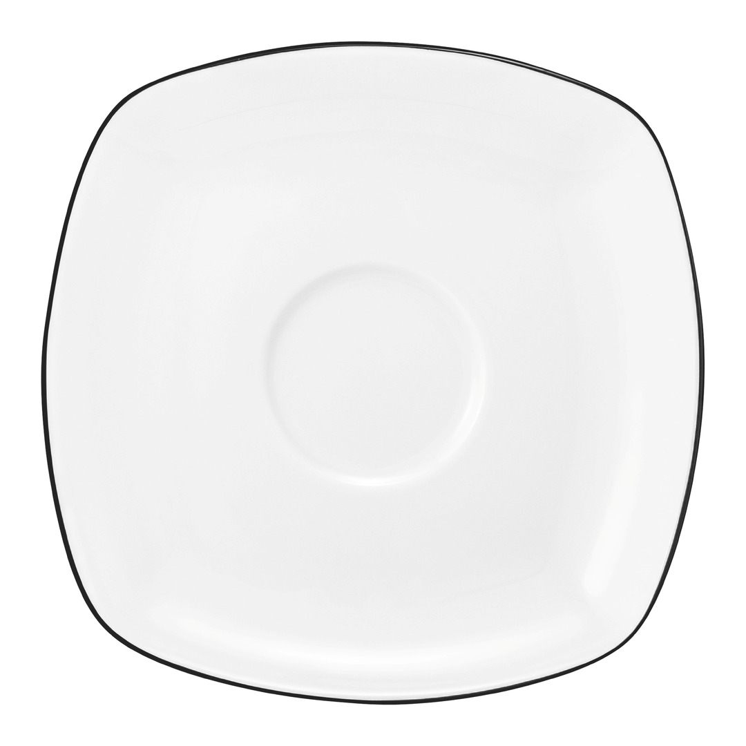 Untertasse Lido Black Line