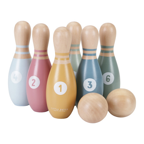 Holzspielzeug Bowling