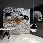 lampada a sospensione Mirror Ball