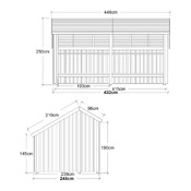Gartenhaus Multi