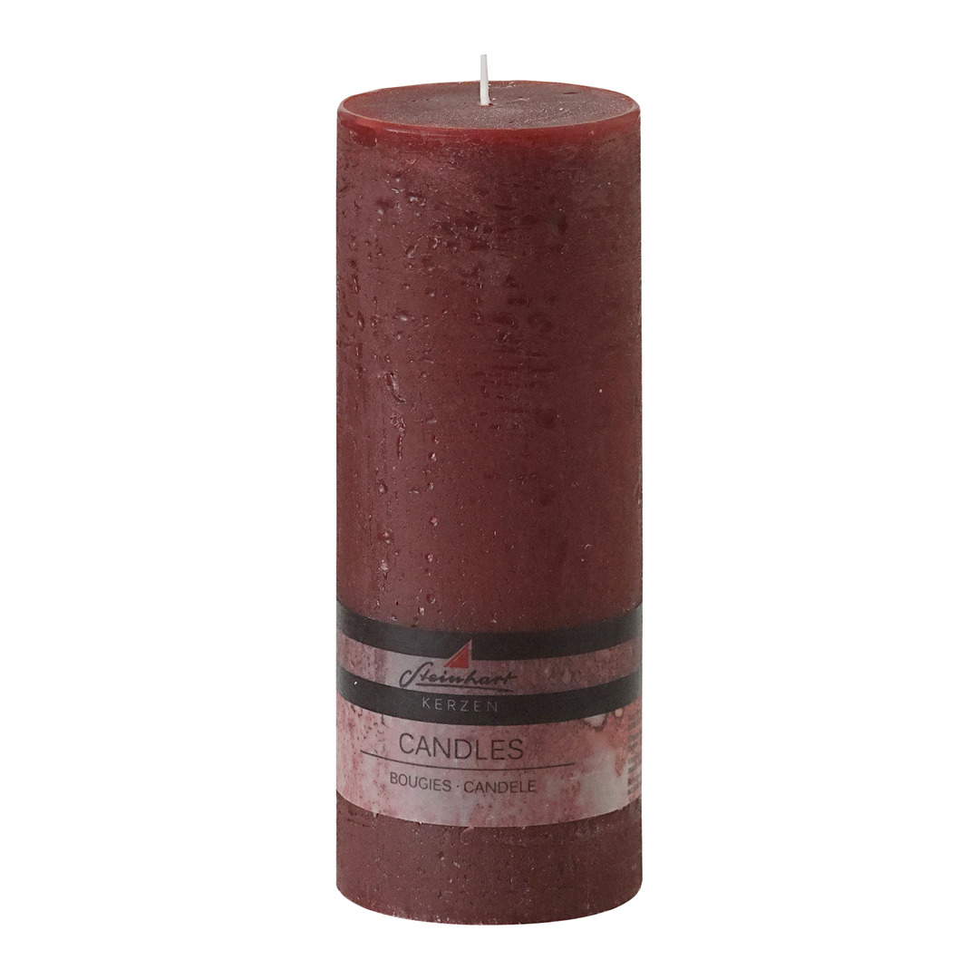 candela cilindrica Rustic