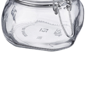 pot de stockage en verre Wireglass