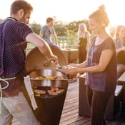 barbecue a carbone Cone