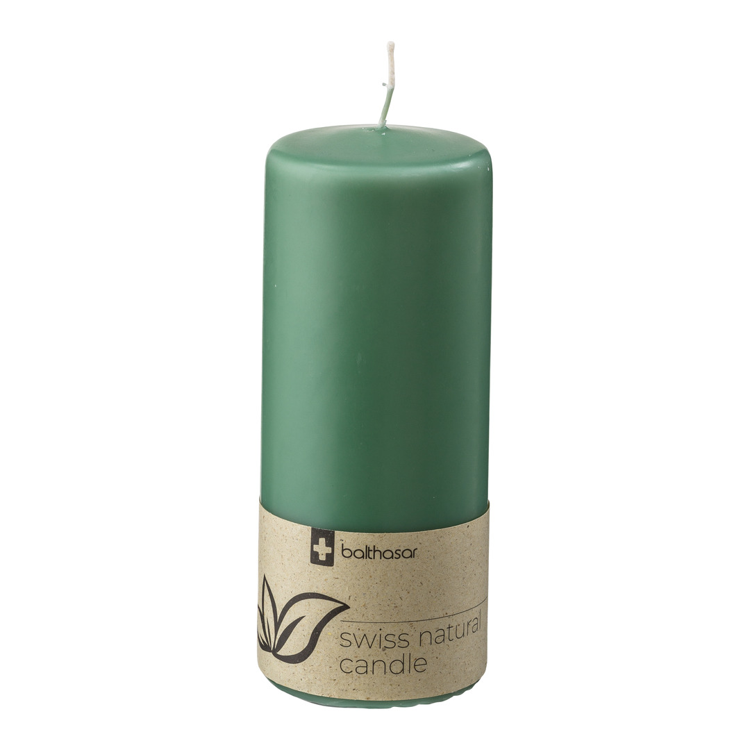 candela cilindrica Swiss Natural