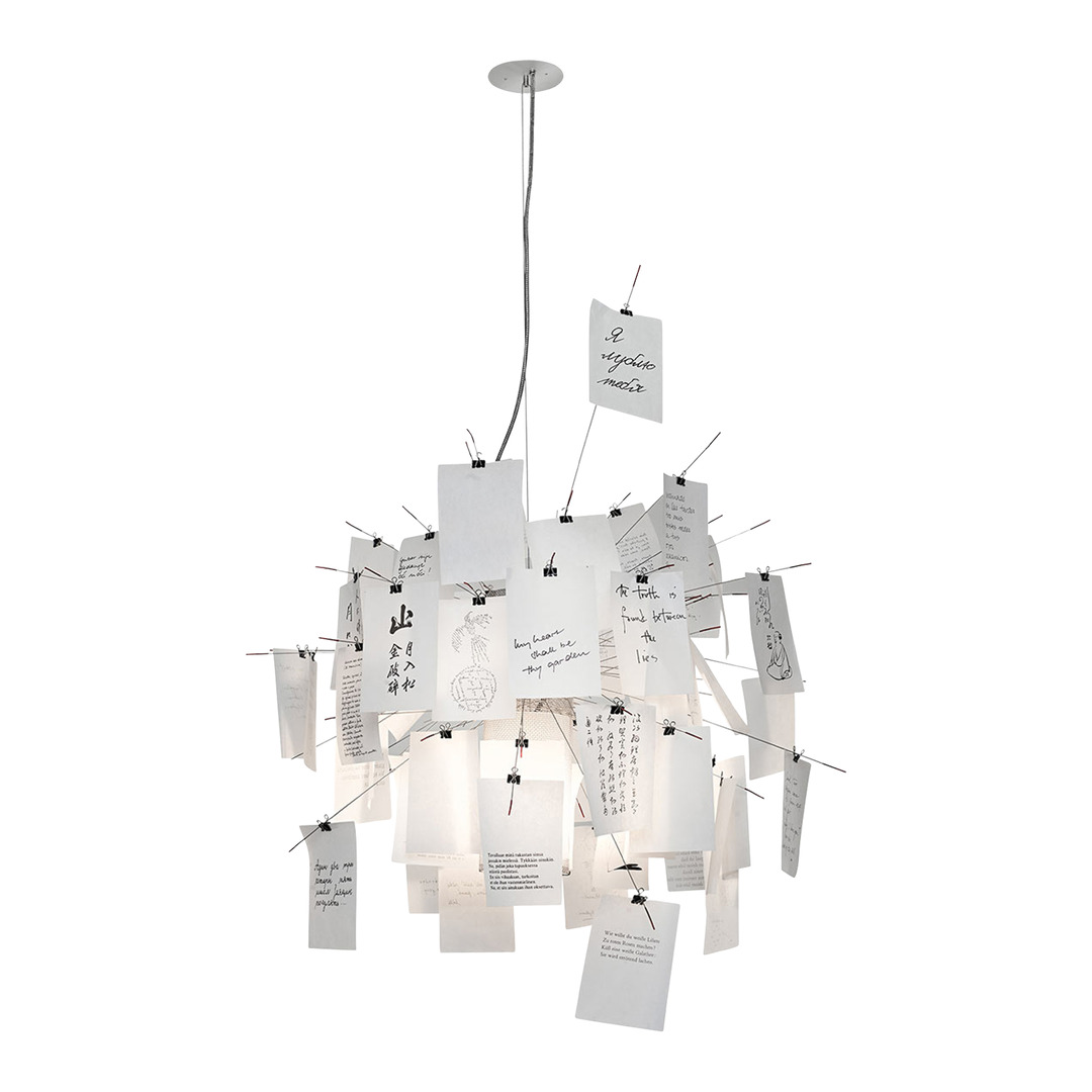 lampada a sospensione Zettel'Z6