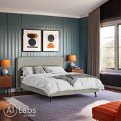 lit boxspring Massello