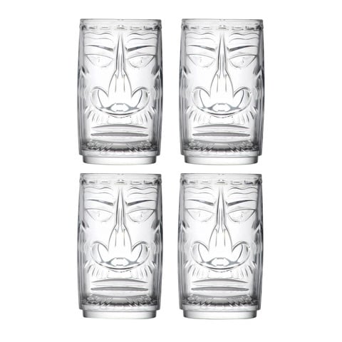Longdrinkglas-Set Tiki