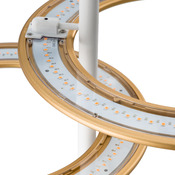 lampada a sospensione Hula Hoop